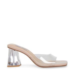 Steve Madden Pauline Clear Heel Sandals